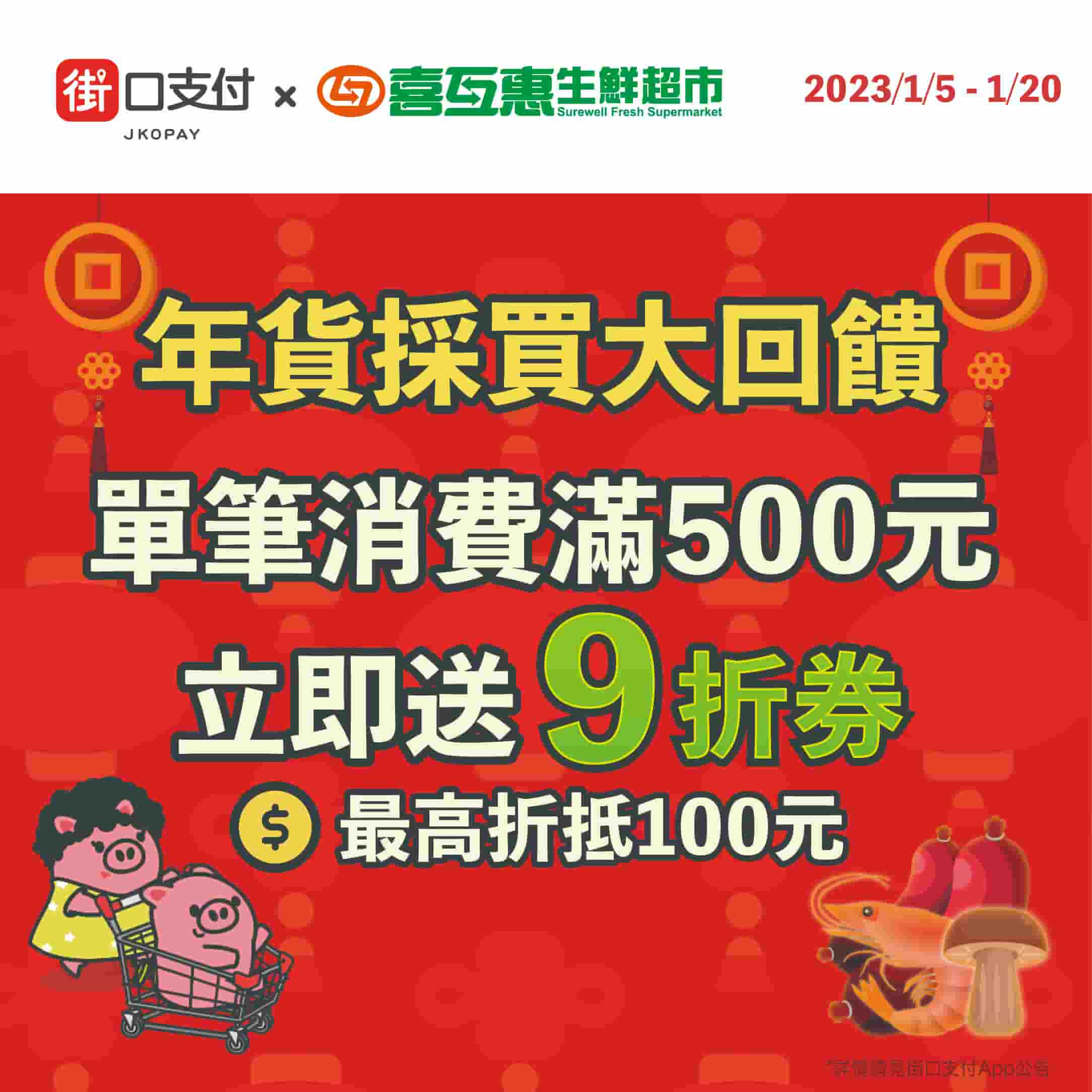 街口支付年貨採買大回饋